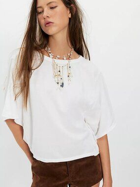 ( FP-7) Free People We The Free Next Level Tee